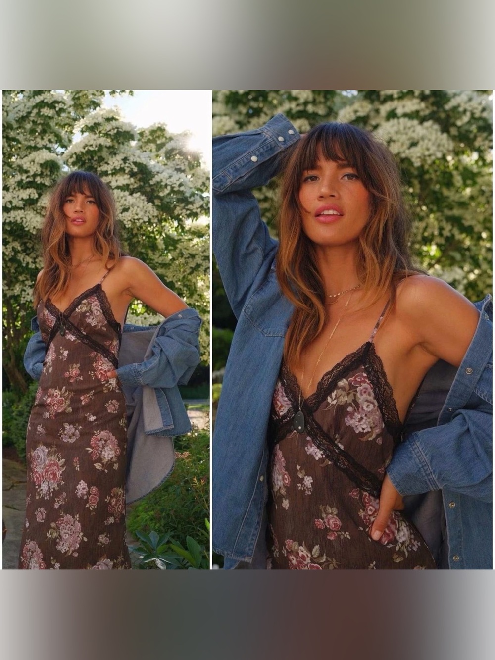 Brock Collection X H&M Woodsy Floral Slip